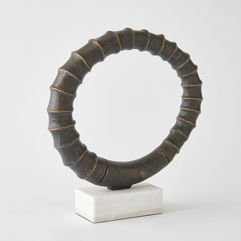 Global Views Infinity Horn Sculpture