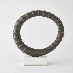Global Views Infinity Horn Sculpture