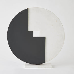 Global Views Stone Medallion Sculpture