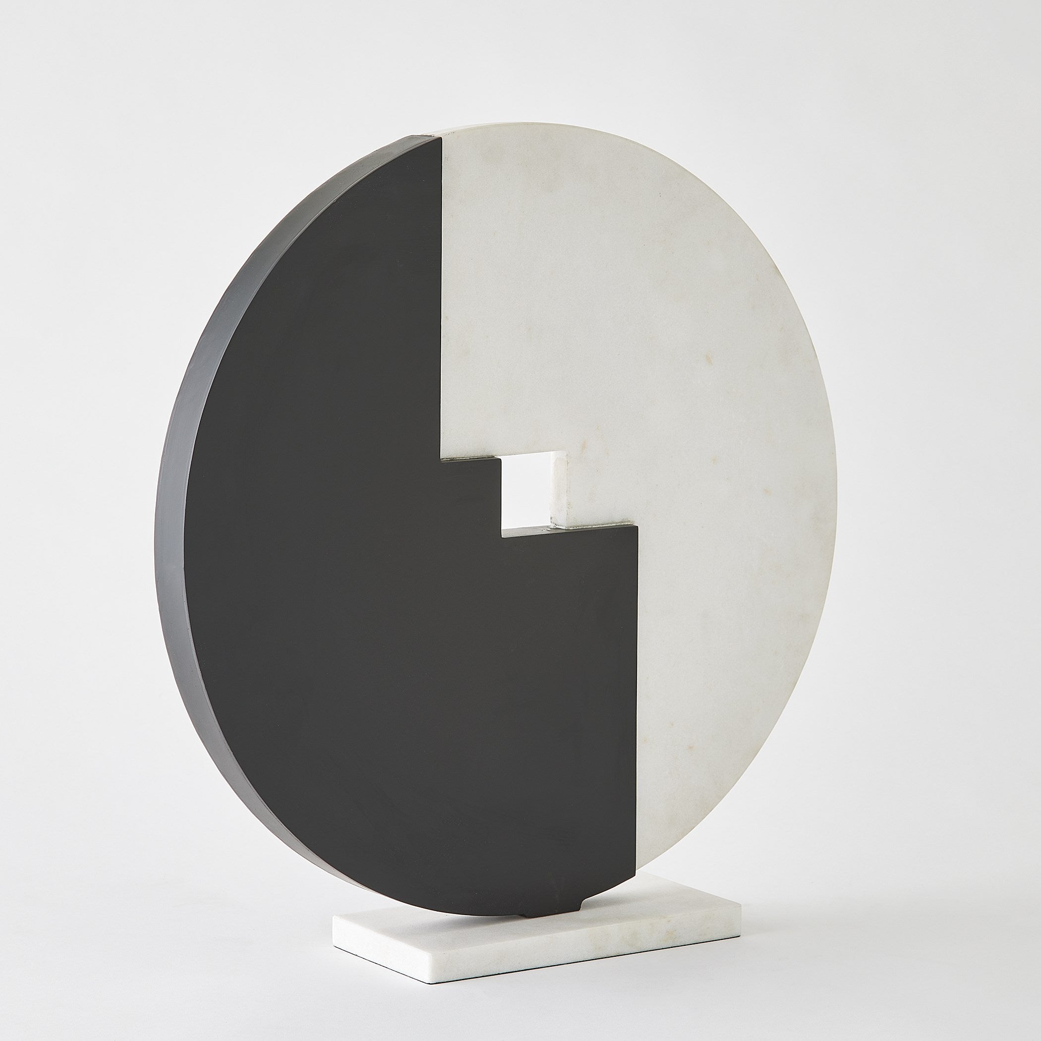 Global Views Stone Medallion Sculpture