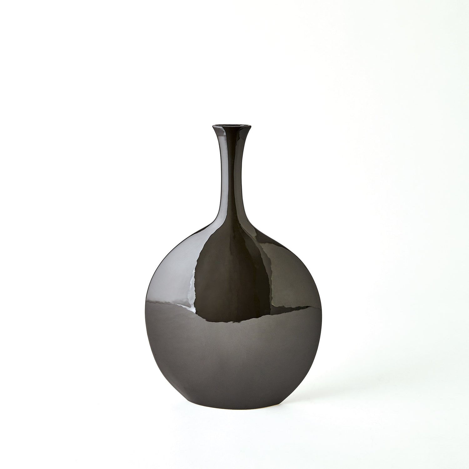 Global Views Silhouette Vase Black