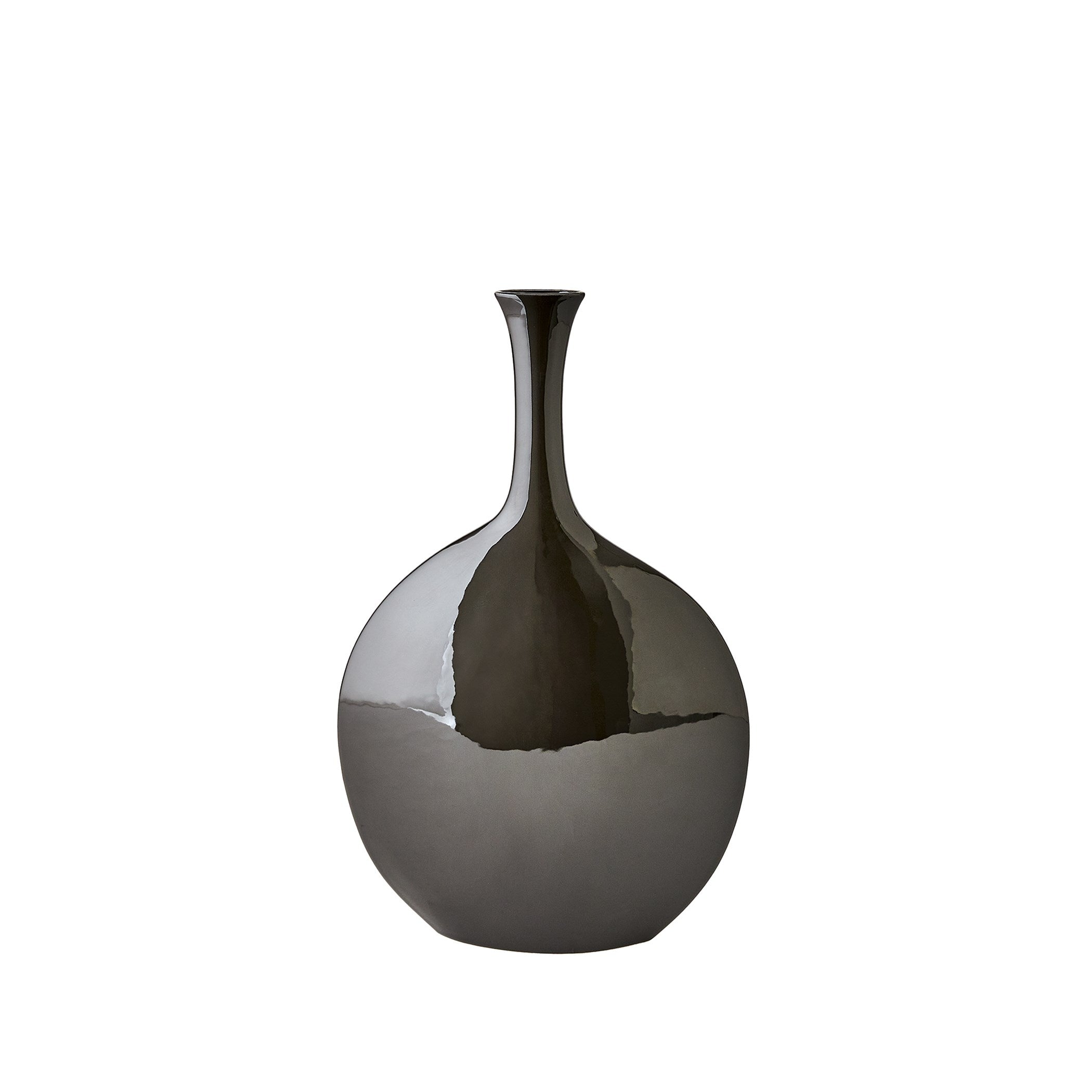 Global Views Silhouette Vase Black