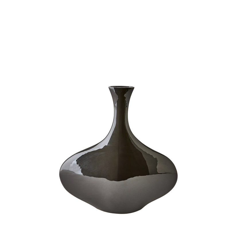Global Views Silhouette Vase Black