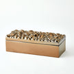 Global Views Pebbles Box Bronze