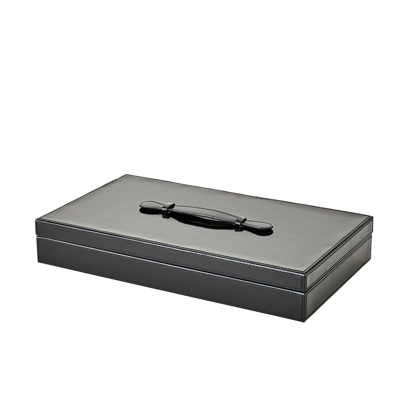 Global Views Noir Box and Tray