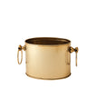 Global Views Winston Ice Bucket Brass