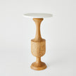 Global Views Vessel Side Table-Natural-Lg