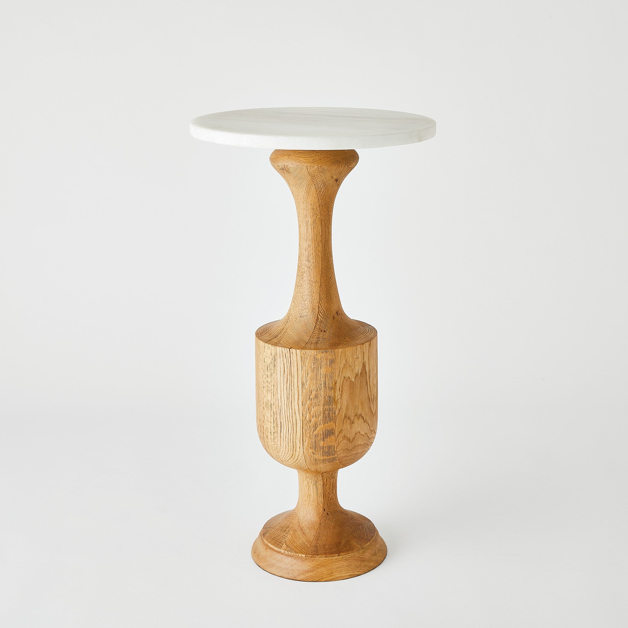 Global Views Vessel Side Table-Natural-Lg