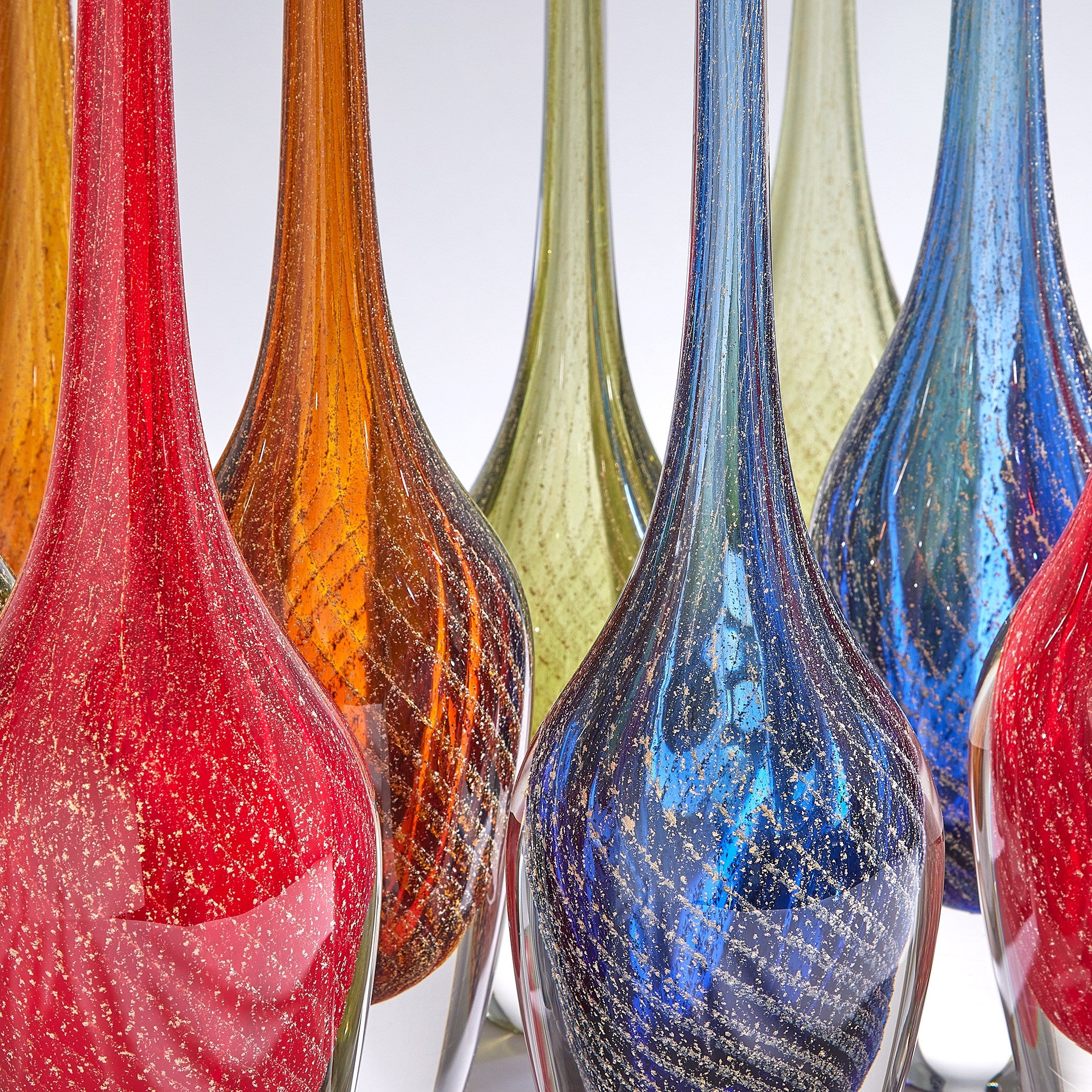 Global Views Flecked Spire Bottle