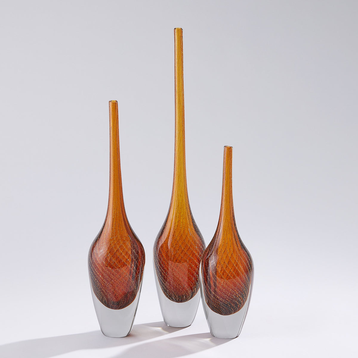 Global Views Flecked Spire Bottle