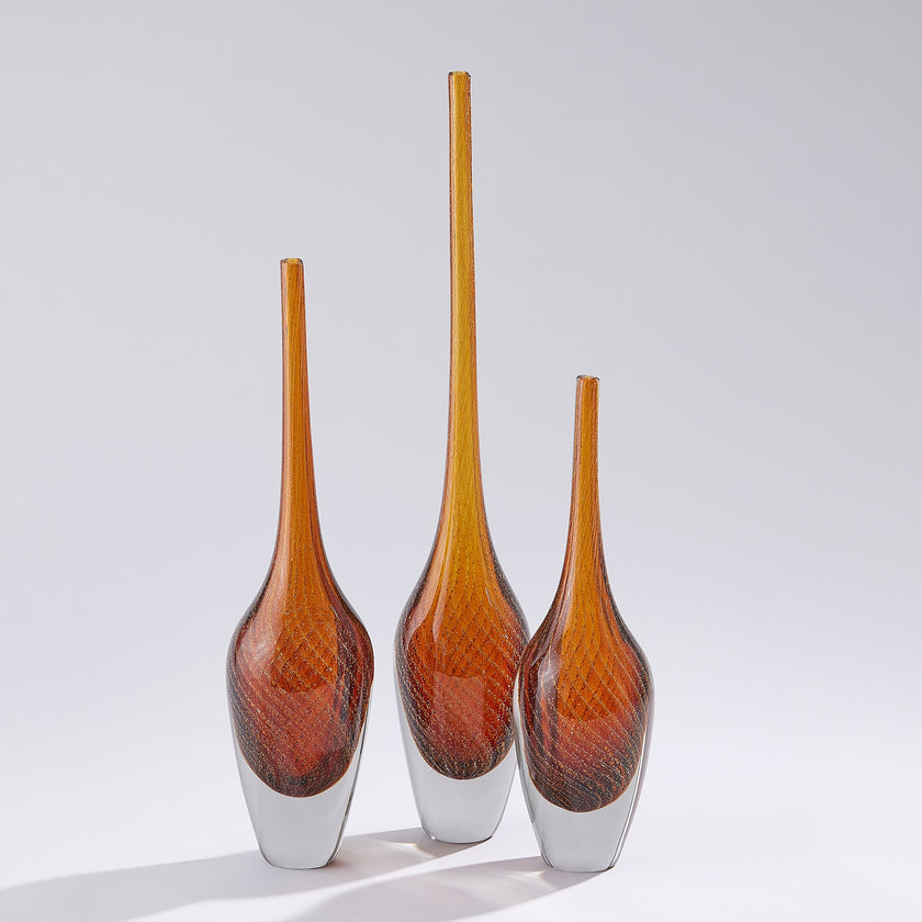 Global Views Flecked Spire Bottle