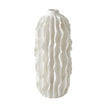 Global Views Sea Ribbons Vase Matte White