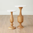 Global Views Vessel Side Table-Natural-Lg