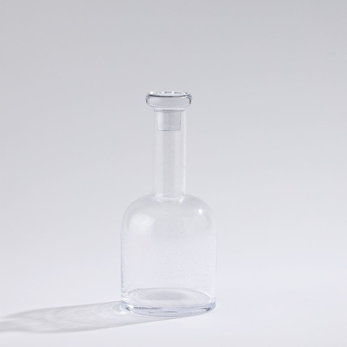 Global Views Necked Seeded Decanter