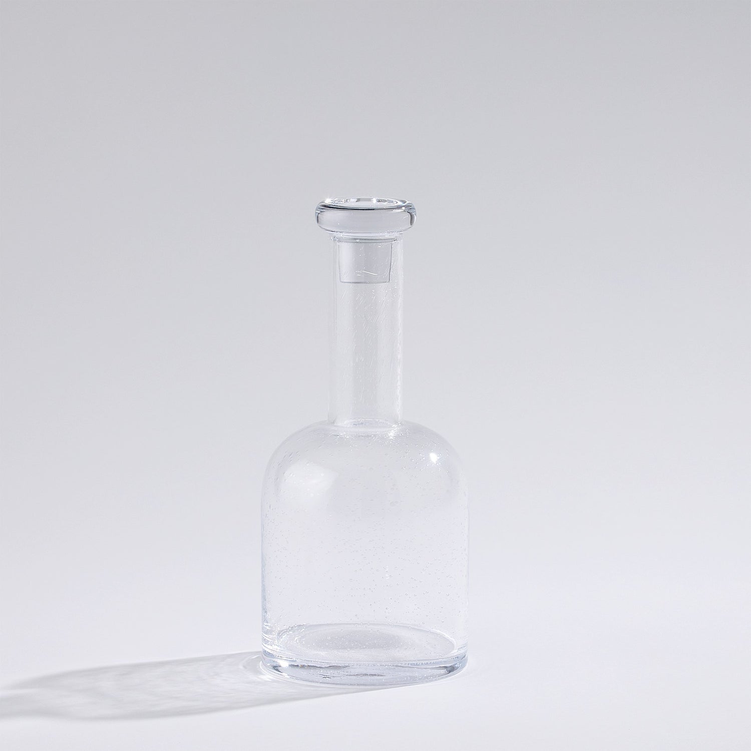 Global Views Necked Seeded Decanter
