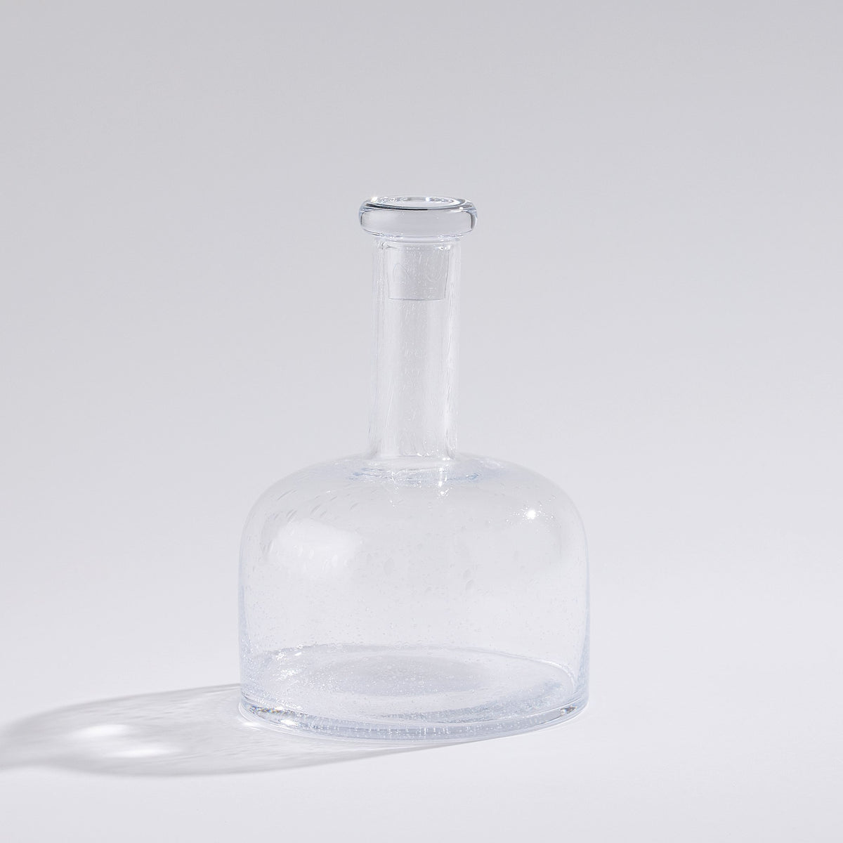 Global Views Necked Seeded Decanter