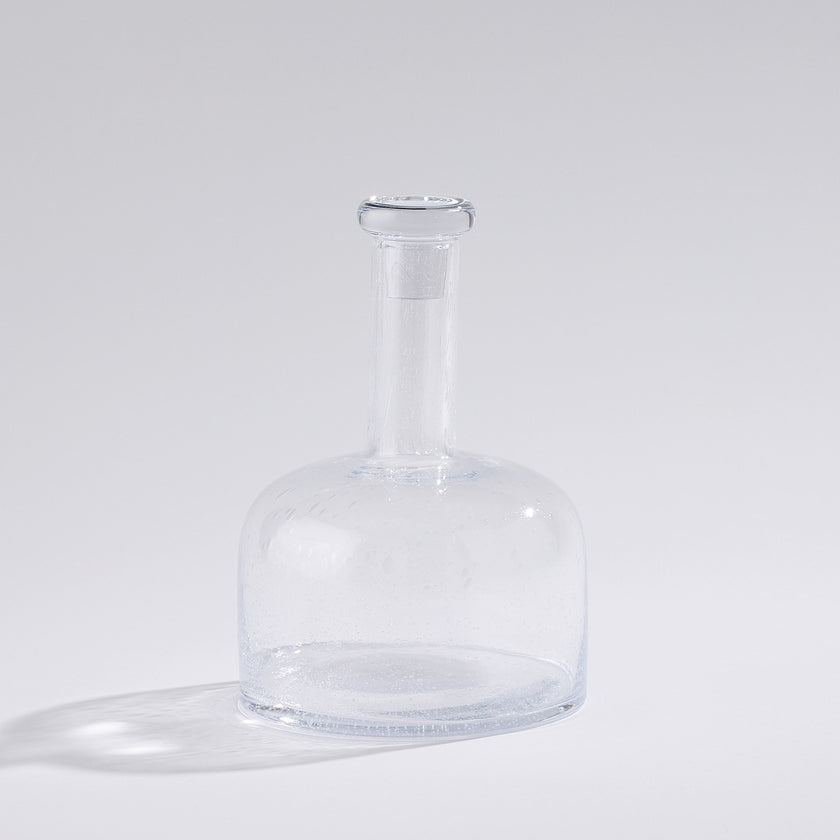 Global Views Necked Seeded Decanter