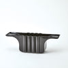 Global Views Flying Column Bowl Black