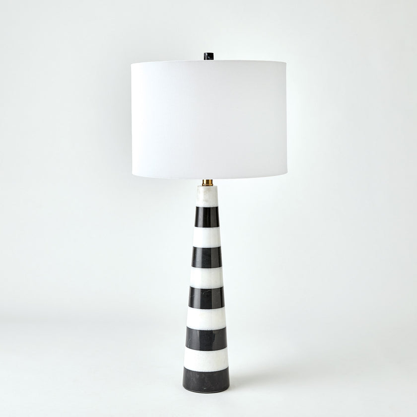 Global Views Pinnacle Marble Lamp