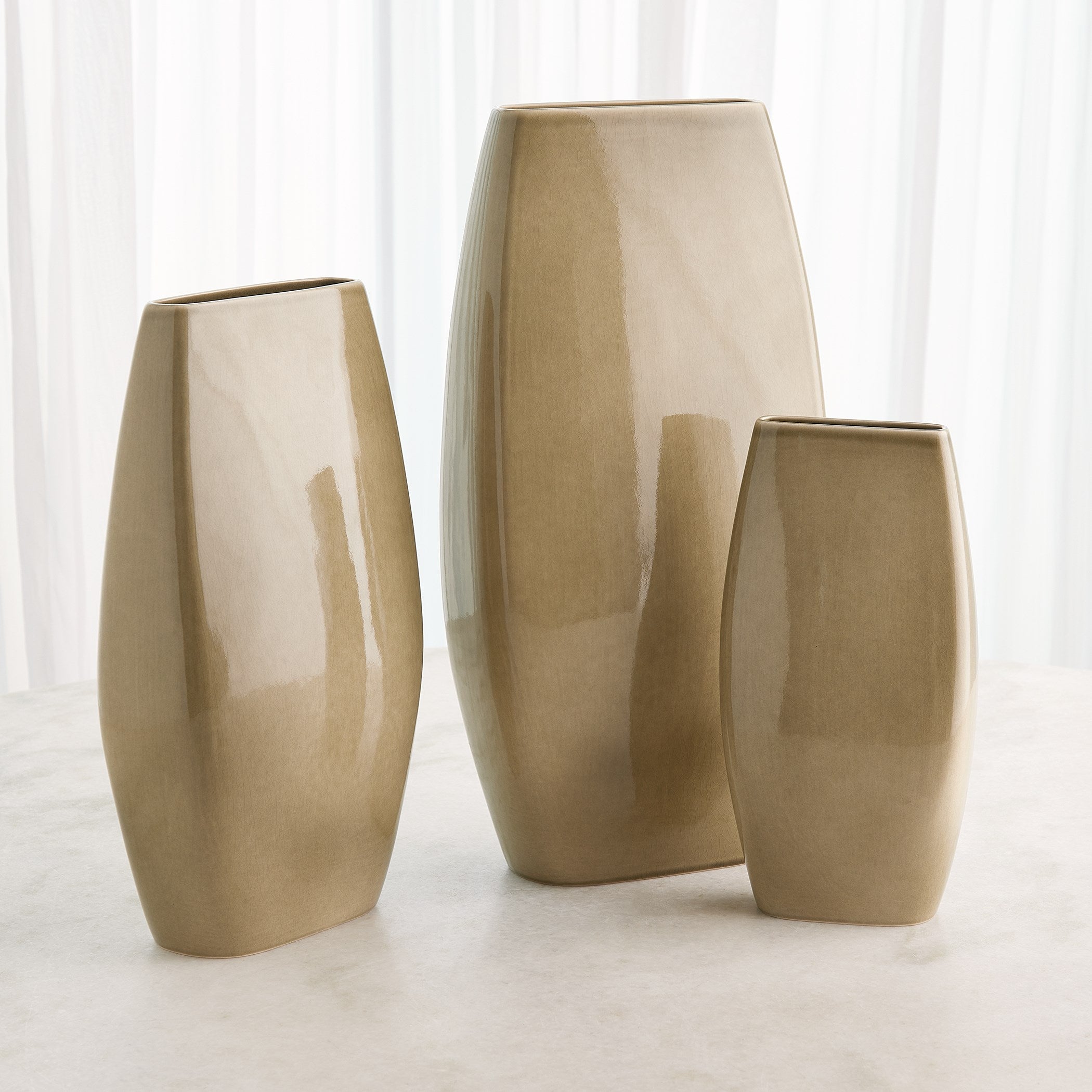 Global Views Cicada Vase Moss