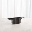 Global Views Flying Column Bowl Black