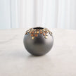 Global Views Array Vase Black Reactive