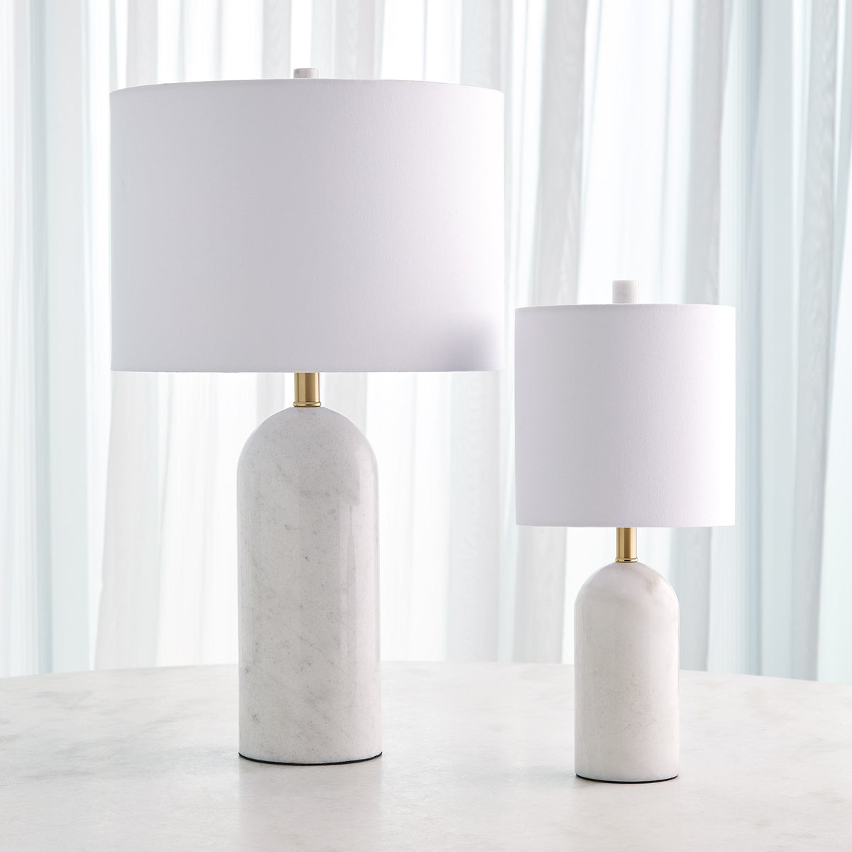 Global Views Callanish Marble Lamp