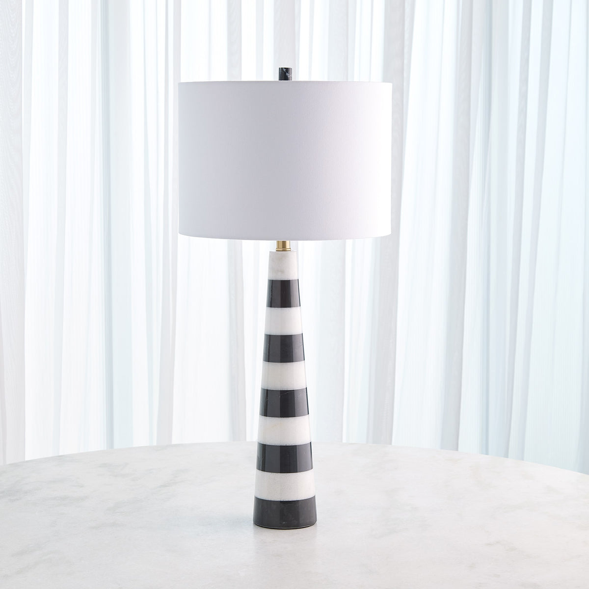 Global Views Pinnacle Marble Lamp