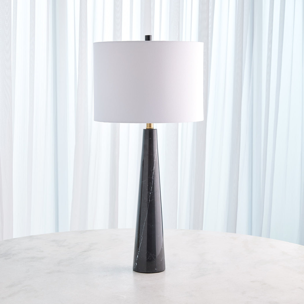 Global Views Pinnacle Marble Lamp