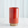 Global Views Rolo Vase and Platter