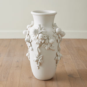 Global Views Villa Limone Urn Matte White