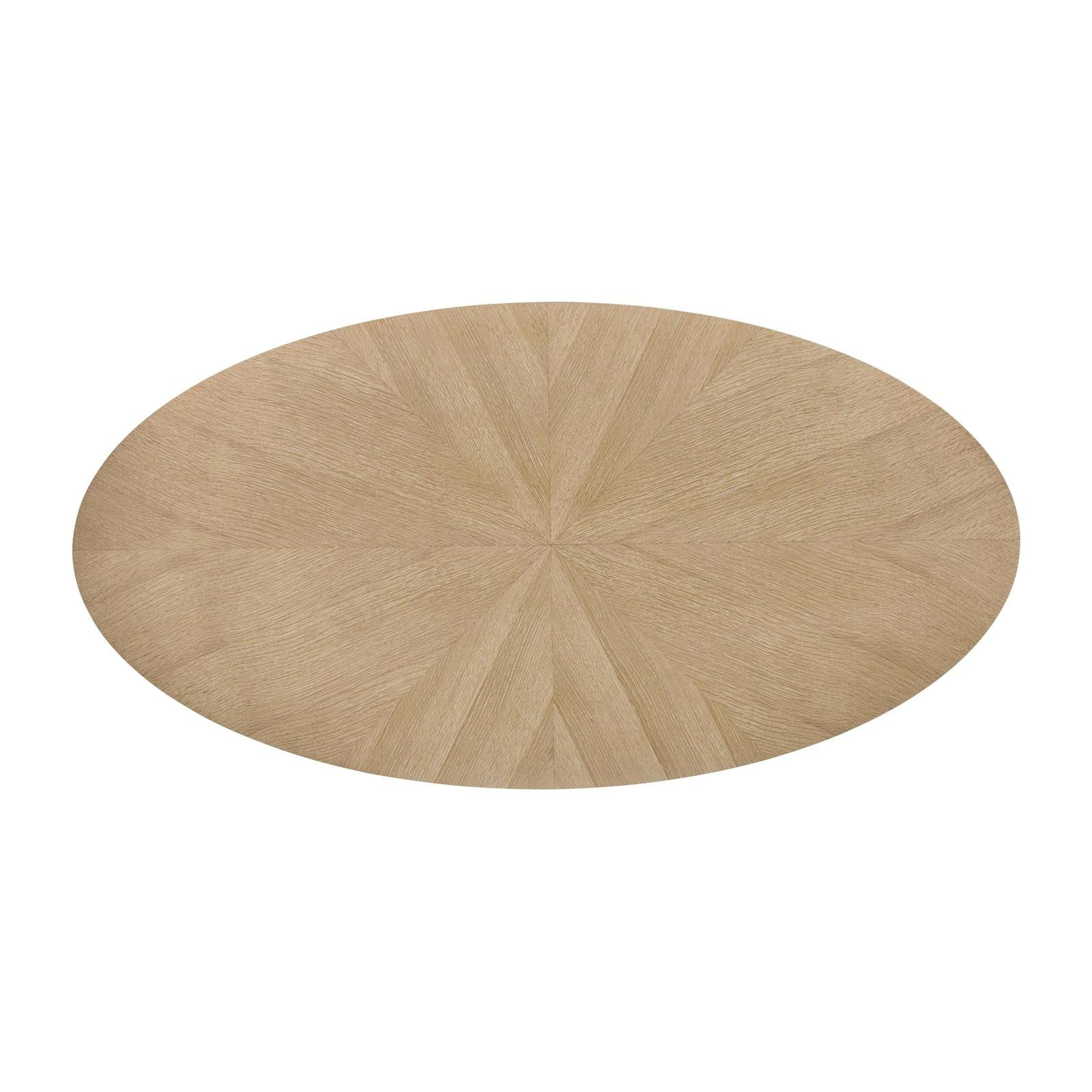 Century Furniture Stocked Oval Cocktail Table