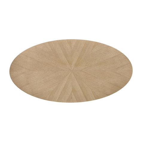 Century Furniture Stocked Oval Cocktail Table