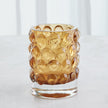 Global Views Thousand Eye Vase-Amber-Lg