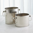 Global Views Winston Ice Bucket Nickel