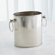 Global Views Winston Ice Bucket Nickel