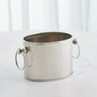 Global Views Winston Ice Bucket Nickel
