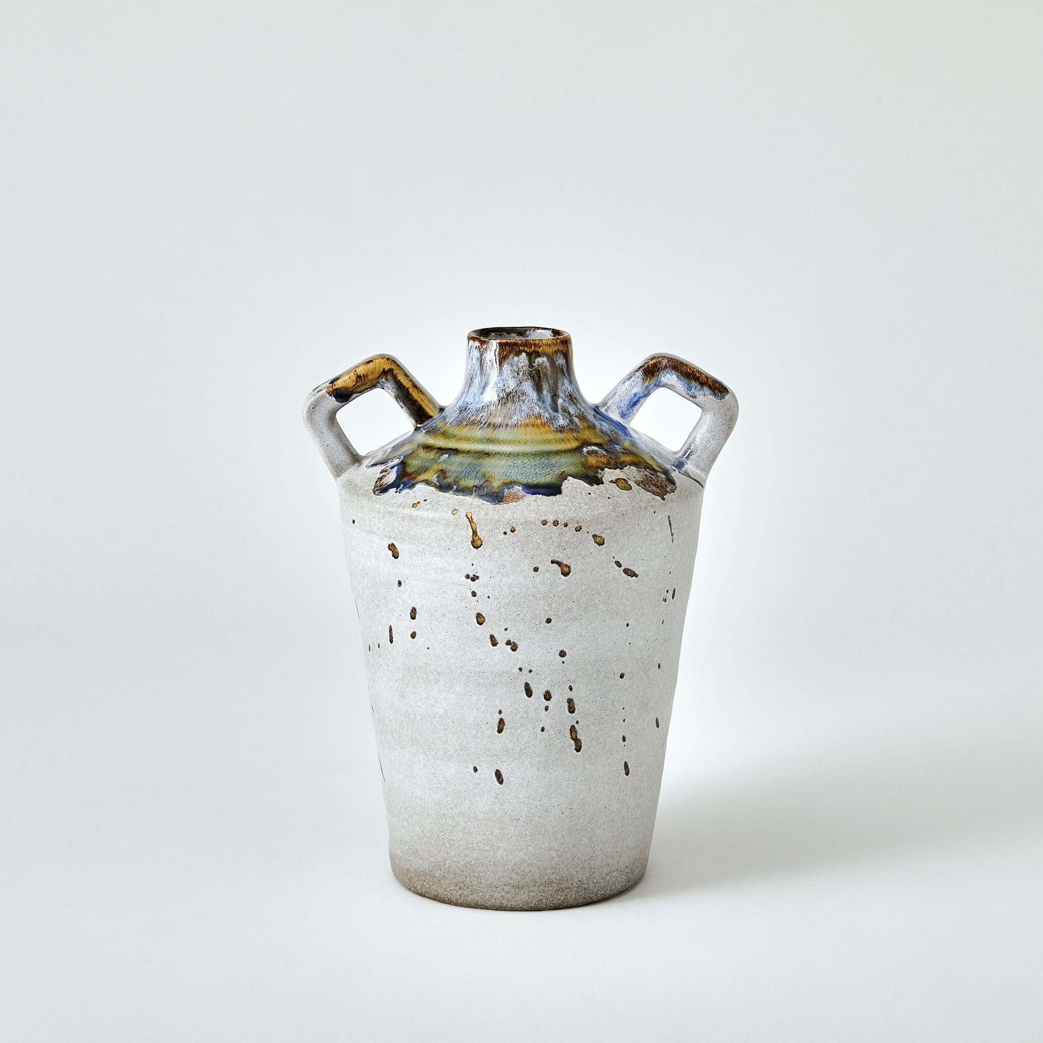 Global Views Volcan Grey/Reactive Green Vases and Jars