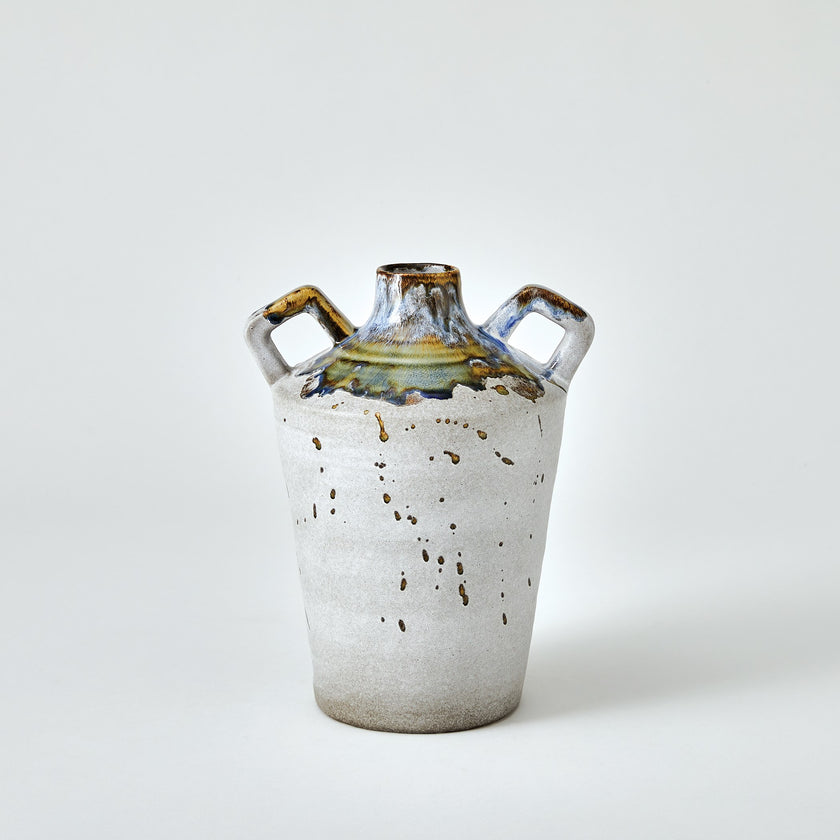 Global Views Volcan Grey/Reactive Green Vases and Jars