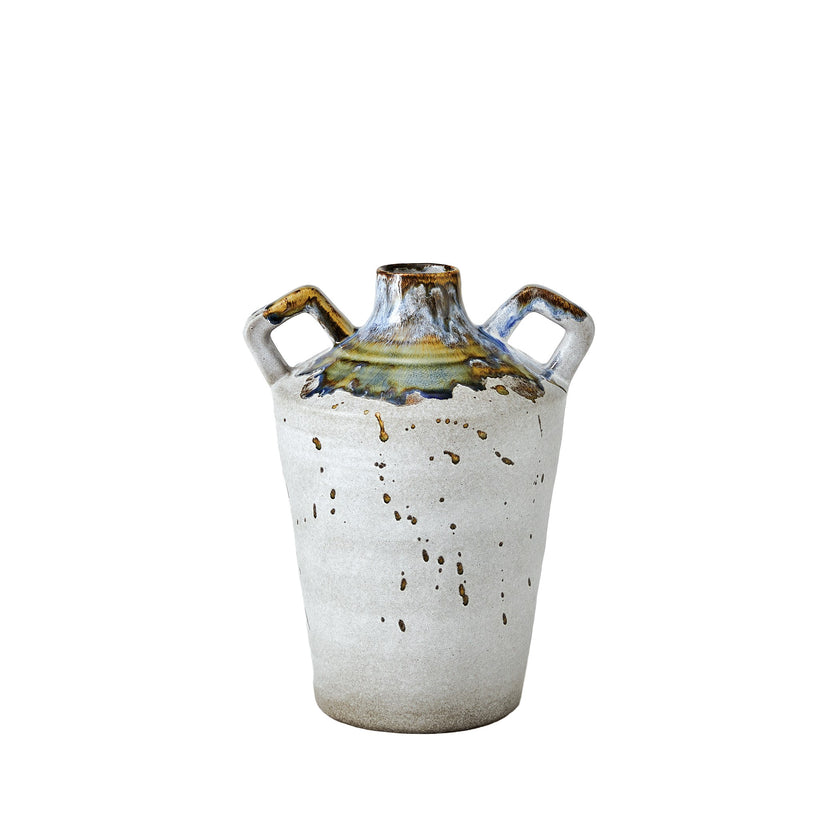 Global Views Volcan Grey/Reactive Green Vases and Jars