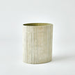 Global Views Cross Hatch Vase Celery