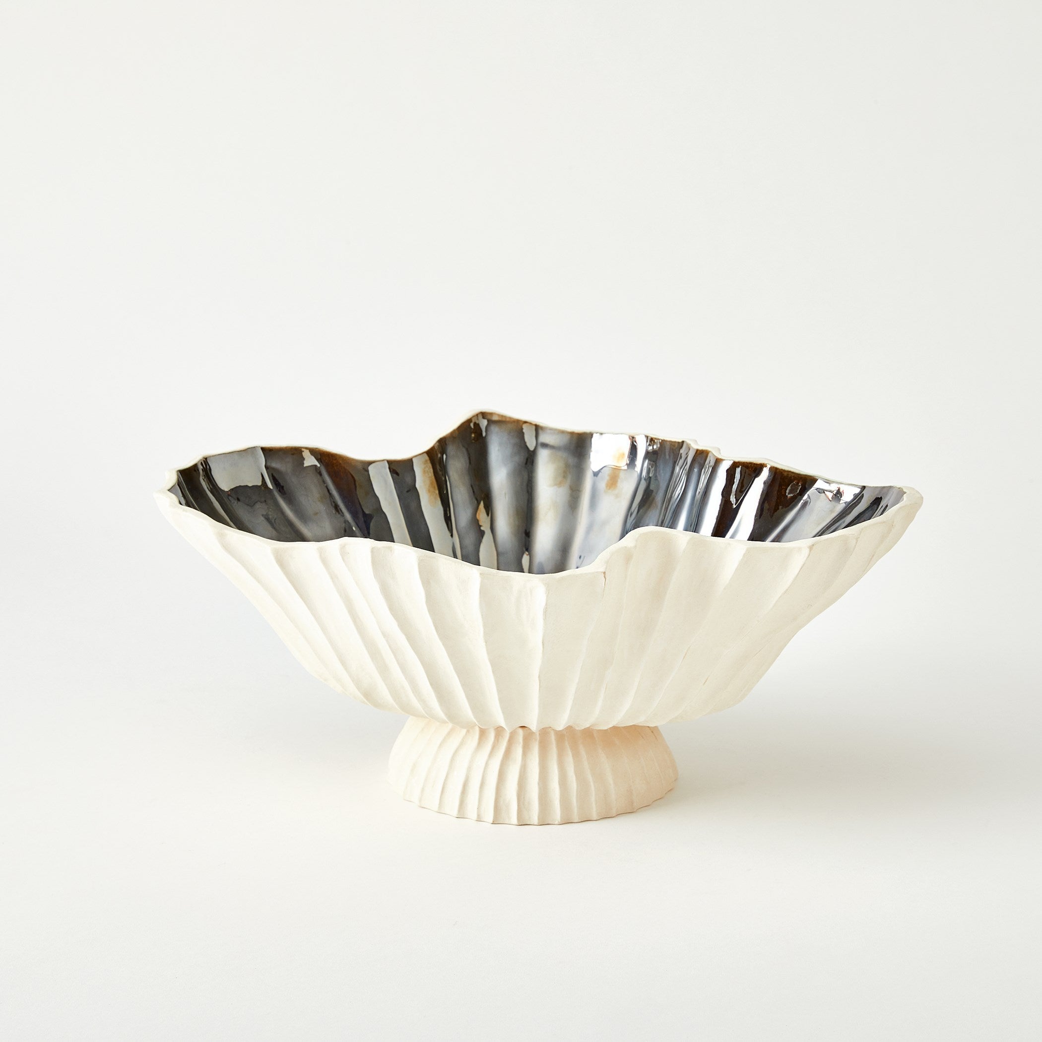 Global Views Folha Footed Bowl