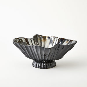 Global Views Folha Footed Bowl