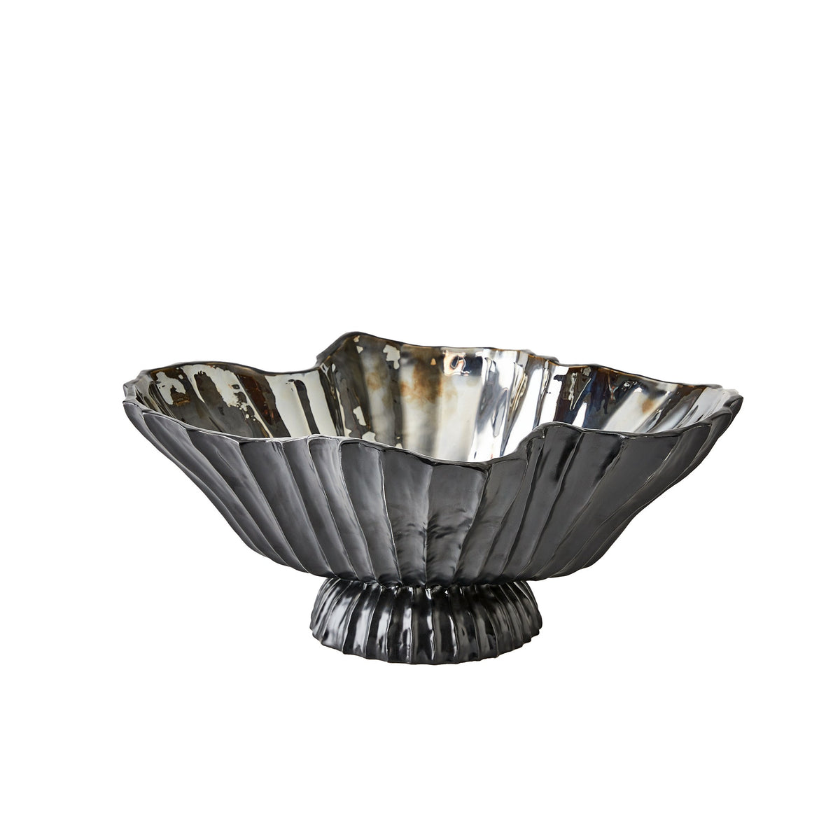 Global Views Folha Footed Bowl