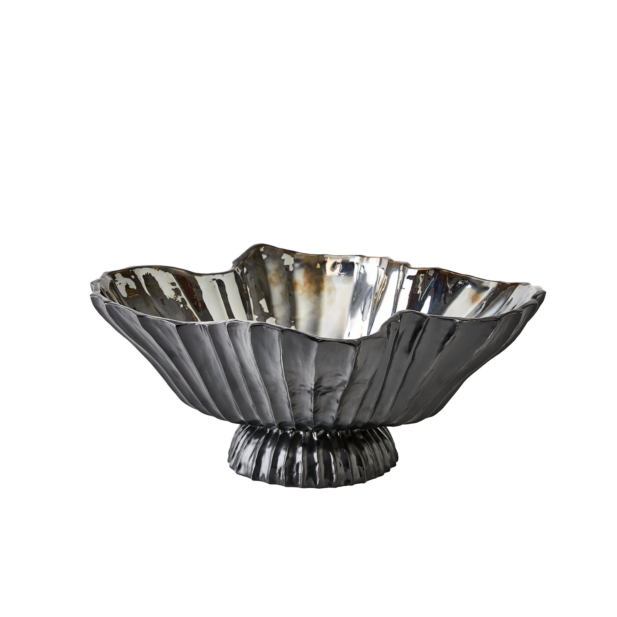 Global Views Folha Footed Bowl