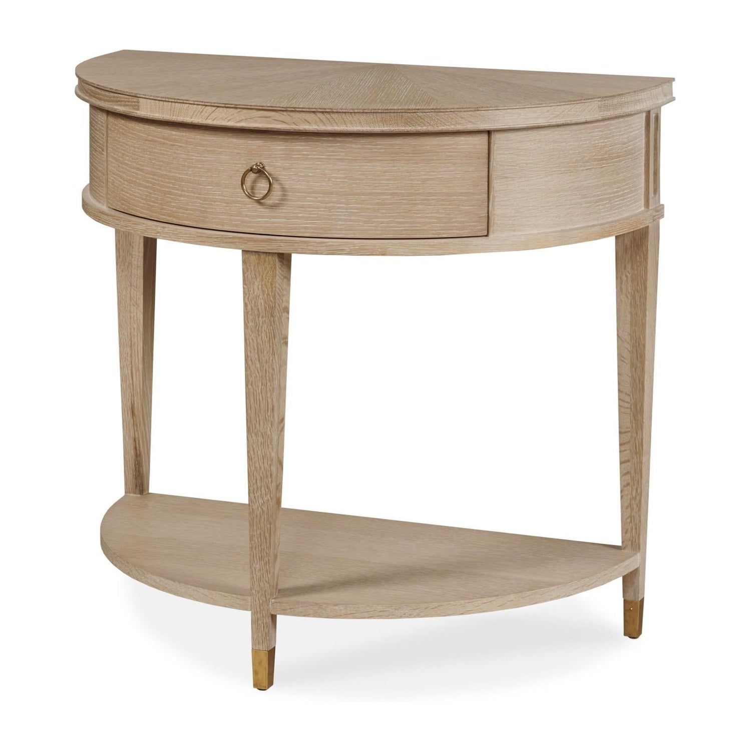 Century Furniture Stocked Demilune Nightstand