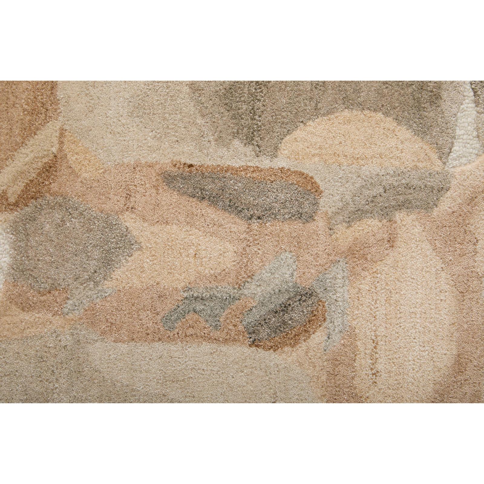 Feizy Kendall 8A61F Modern Abstract Rug in Tan/Gray/Ivory