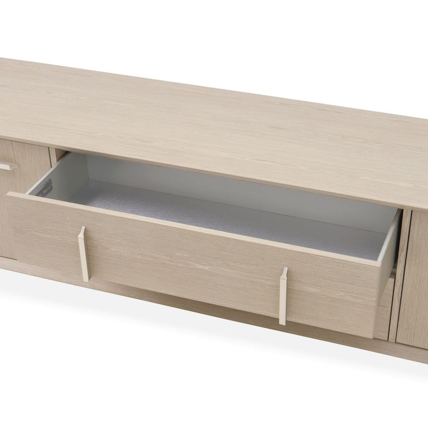 Michael Amini Lotus Bay TV Console - Sand