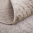 Feizy Vancouver 39NPF Modern Geometric Rug in Ivory/Tan/Brown