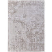 Feizy Prasad 39NAF Modern Abstract in Ivory/Taupe/Silver